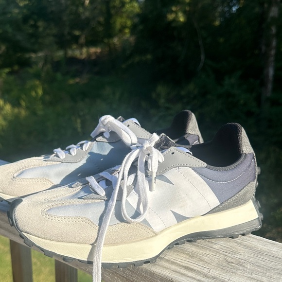 New Balance Shoes - New Balance Gray and Cream Women's Sneakers